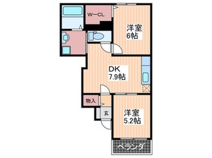 フォレスト高陽東壱番館の物件間取画像